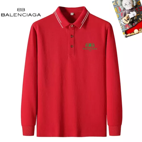 Balenciaga T-Shirts Long Sleeved For Men #1281872 $40.00 USD, Wholesale Replica Balenciaga T-Shirts