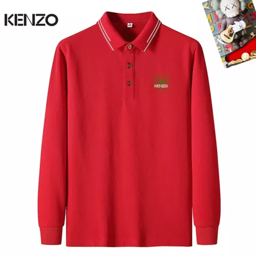 Kenzo T-Shirts Long Sleeved For Men #1281876 $40.00 USD, Wholesale Replica Kenzo T-Shirts