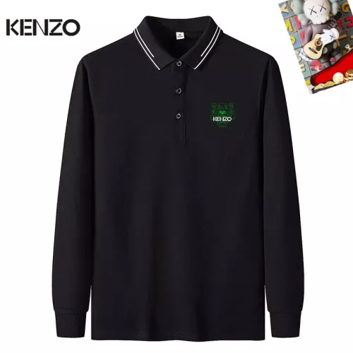 Kenzo T-Shirts Long Sleeved For Men #1281878 $40.00 USD, Wholesale Replica Kenzo T-Shirts