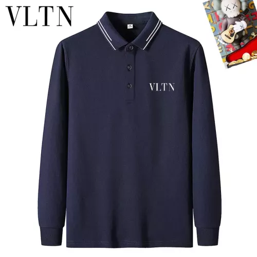 Valentino T-Shirts Long Sleeved For Men #1281882 $40.00 USD, Wholesale Replica Valentino T-Shirts