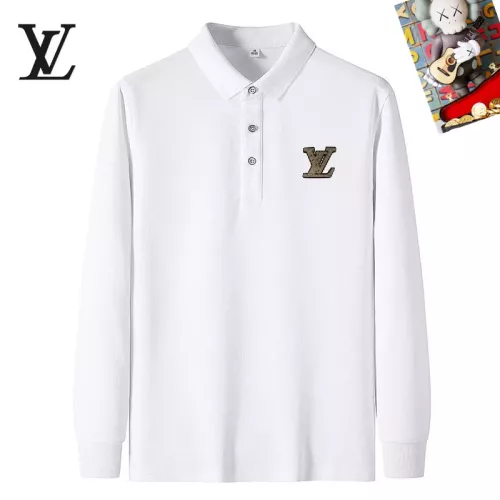 Louis Vuitton LV T-Shirts Long Sleeved For Men #1281889 $40.00 USD, Wholesale Replica Louis Vuitton LV T-Shirts