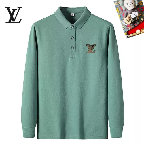 Louis Vuitton LV T-Shirts Long Sleeved For Men #1281891 $40.00 USD, Wholesale Replica Louis Vuitton LV T-Shirts