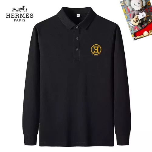 Hermes T-Shirts Long Sleeved For Men #1281907 $40.00 USD, Wholesale Replica Hermes T-Shirts