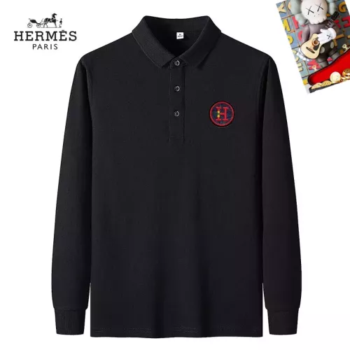 Hermes T-Shirts Long Sleeved For Men #1281908 $40.00 USD, Wholesale Replica Hermes T-Shirts