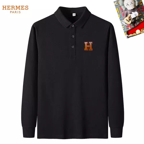 Hermes T-Shirts Long Sleeved For Men #1281913 $40.00 USD, Wholesale Replica Hermes T-Shirts