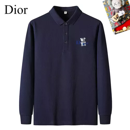 Christian Dior T-Shirts Long Sleeved For Men #1281922 $40.00 USD, Wholesale Replica Christian Dior T-Shirts