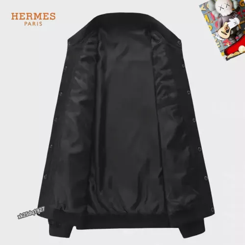 Replica Hermes Jackets Long Sleeved For Men #1281929 $60.00 USD for Wholesale