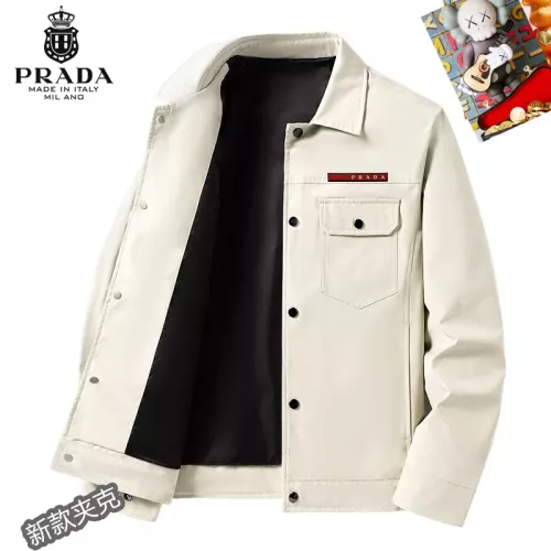 Prada Jackets Long Sleeved For Men #1281938 $60.00 USD, Wholesale Replica Prada Jackets