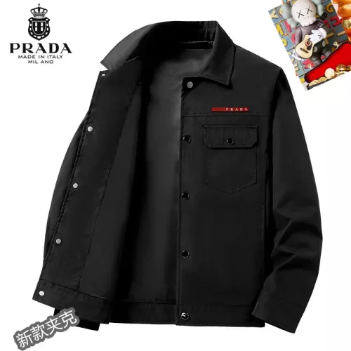 Prada Jackets Long Sleeved For Men #1281940 $60.00 USD, Wholesale Replica Prada Jackets