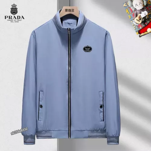 Prada Jackets Long Sleeved For Men #1281954 $60.00 USD, Wholesale Replica Prada Jackets