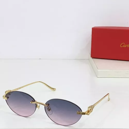 Cartier AAA Quality Sunglassess #1281970 $42.00 USD, Wholesale Replica Cartier AAA Quality Sunglassess