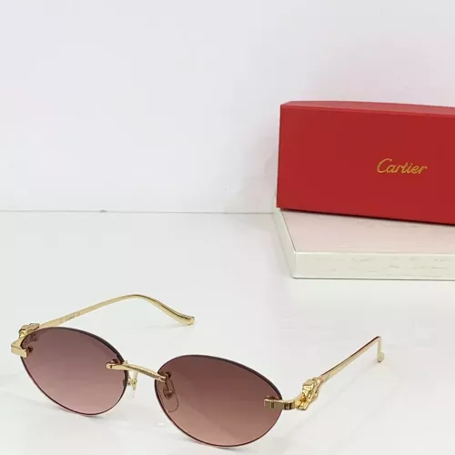 Cartier AAA Quality Sunglassess #1281973 $42.00 USD, Wholesale Replica Cartier AAA Quality Sunglassess