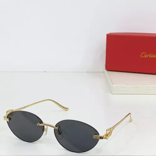 Cartier AAA Quality Sunglassess #1281974 $42.00 USD, Wholesale Replica Cartier AAA Quality Sunglassess