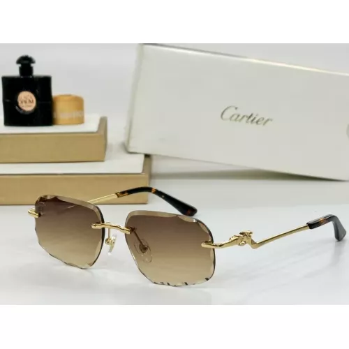 Cartier AAA Quality Sunglassess #1281978 $60.00 USD, Wholesale Replica Cartier AAA Quality Sunglassess