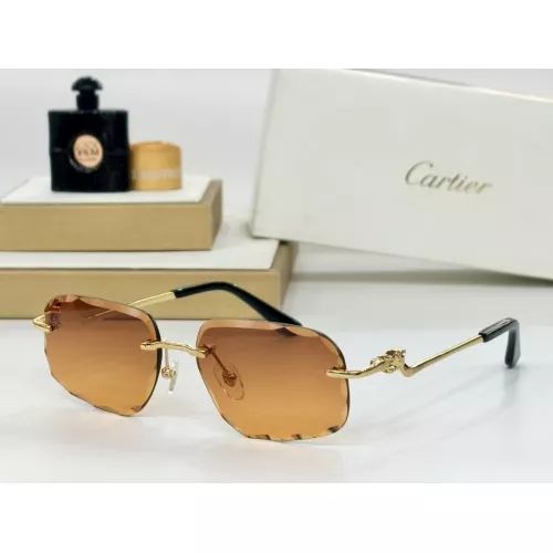 Cartier AAA Quality Sunglassess #1281979 $60.00 USD, Wholesale Replica Cartier AAA Quality Sunglassess