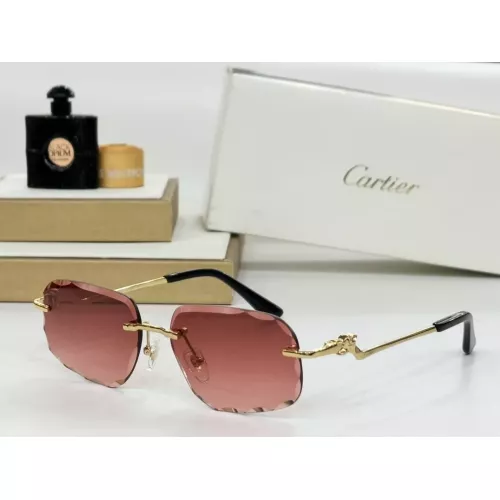 Cartier AAA Quality Sunglassess #1281980 $60.00 USD, Wholesale Replica Cartier AAA Quality Sunglassess