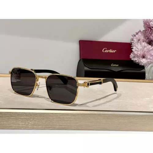 Cartier AAA Quality Sunglassess #1281989 $60.00 USD, Wholesale Replica Cartier AAA Quality Sunglassess