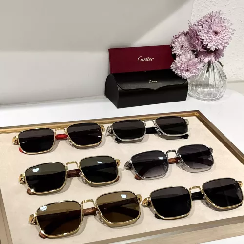 Replica Cartier AAA Quality Sunglassess #1281991 $60.00 USD for Wholesale