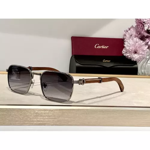 Cartier AAA Quality Sunglassess #1281992 $60.00 USD, Wholesale Replica Cartier AAA Quality Sunglassess