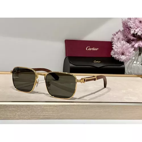 Cartier AAA Quality Sunglassess #1281993 $60.00 USD, Wholesale Replica Cartier AAA Quality Sunglassess