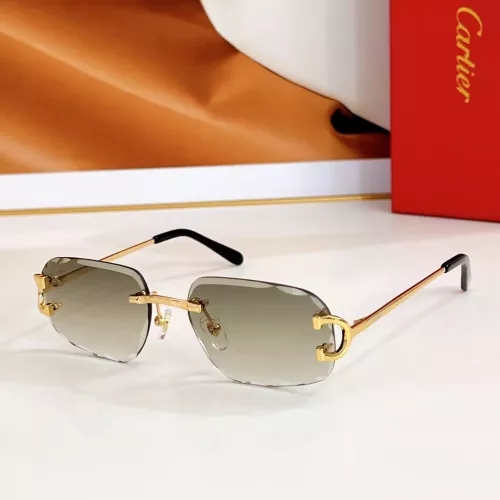 Cartier AAA Quality Sunglassess #1282002 $60.00 USD, Wholesale Replica Cartier AAA Quality Sunglassess