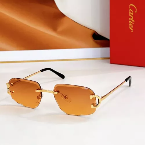 Cartier AAA Quality Sunglassess #1282003 $60.00 USD, Wholesale Replica Cartier AAA Quality Sunglassess