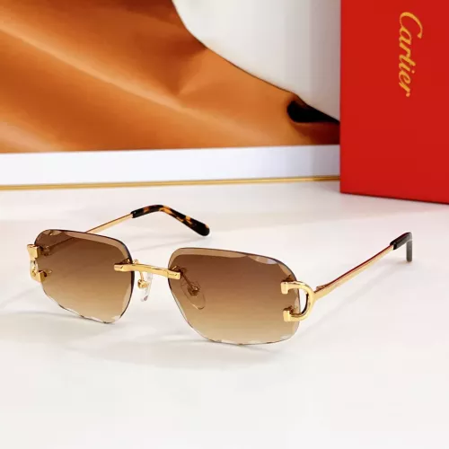 Cartier AAA Quality Sunglassess #1282005 $60.00 USD, Wholesale Replica Cartier AAA Quality Sunglassess