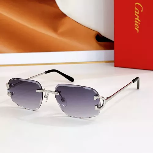 Cartier AAA Quality Sunglassess #1282008 $60.00 USD, Wholesale Replica Cartier AAA Quality Sunglassess