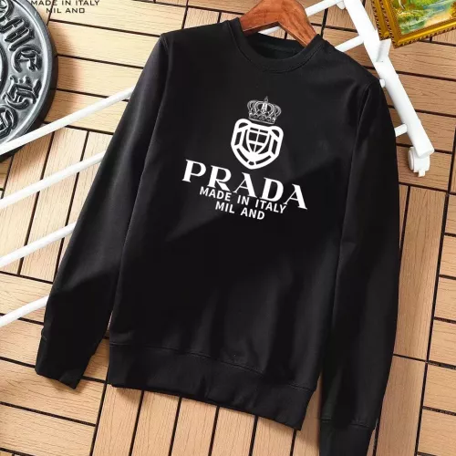 Prada Hoodies Long Sleeved For Men #1282024 $40.00 USD, Wholesale Replica Prada Hoodies