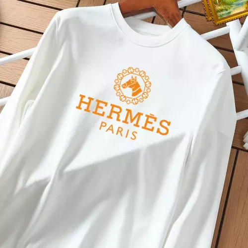 Replica Hermes Hoodies Long Sleeved For Men #1282033 $40.00 USD for Wholesale