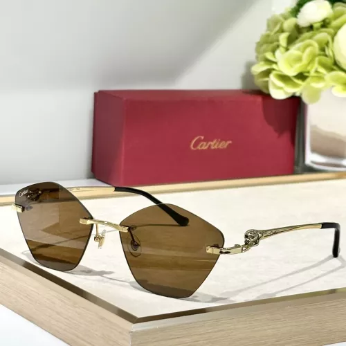 Cartier AAA Quality Sunglassess #1282036 $68.00 USD, Wholesale Replica Cartier AAA Quality Sunglassess