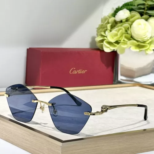 Cartier AAA Quality Sunglassess #1282037 $68.00 USD, Wholesale Replica Cartier AAA Quality Sunglassess