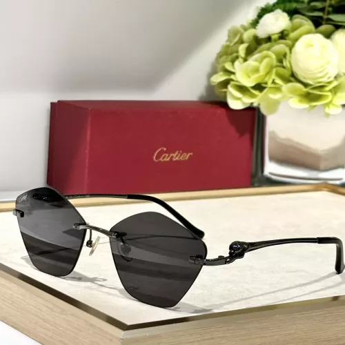 Cartier AAA Quality Sunglassess #1282040 $68.00 USD, Wholesale Replica Cartier AAA Quality Sunglassess