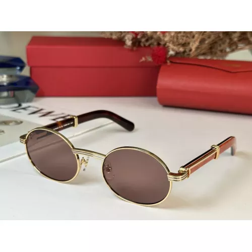 Cartier AAA Quality Sunglassess #1282047 $76.00 USD, Wholesale Replica Cartier AAA Quality Sunglassess