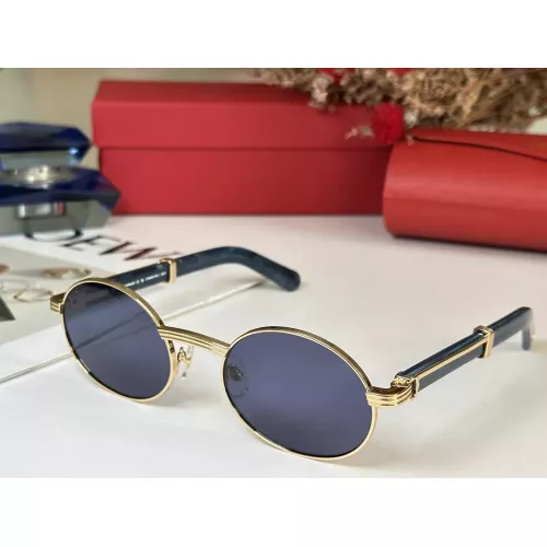 Cartier AAA Quality Sunglassess #1282049 $76.00 USD, Wholesale Replica Cartier AAA Quality Sunglassess