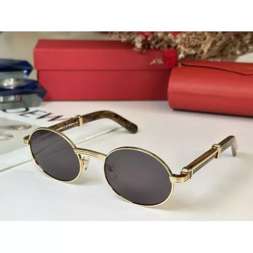 Cartier AAA Quality Sunglassess #1282054 $76.00 USD, Wholesale Replica Cartier AAA Quality Sunglassess