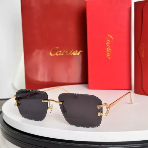 Cartier AAA Quality Sunglassess #1282062 $72.00 USD, Wholesale Replica Cartier AAA Quality Sunglassess