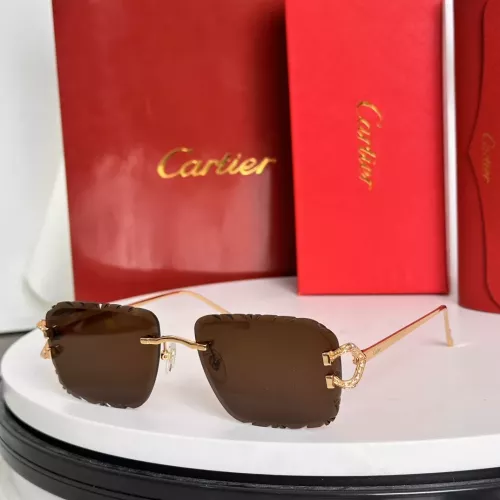 Cartier AAA Quality Sunglassess #1282063 $72.00 USD, Wholesale Replica Cartier AAA Quality Sunglassess