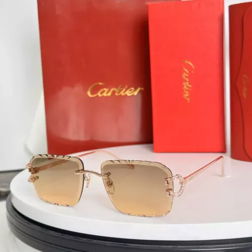 Cartier AAA Quality Sunglassess #1282065 $72.00 USD, Wholesale Replica Cartier AAA Quality Sunglassess