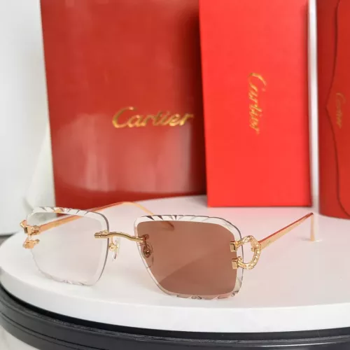 Cartier AAA Quality Sunglassess #1282067 $72.00 USD, Wholesale Replica Cartier AAA Quality Sunglassess