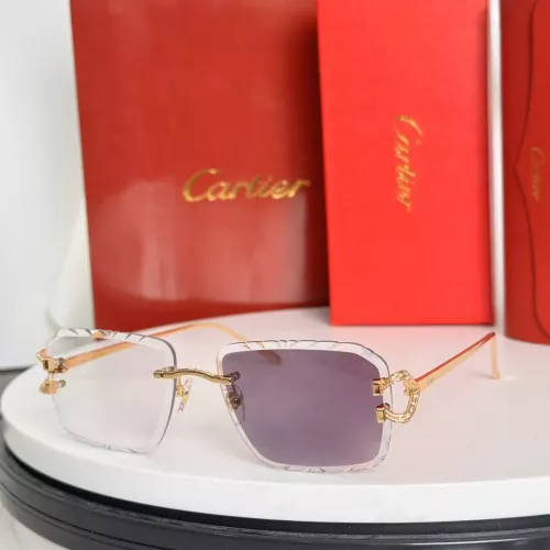 Cartier AAA Quality Sunglassess #1282068 $72.00 USD, Wholesale Replica Cartier AAA Quality Sunglassess