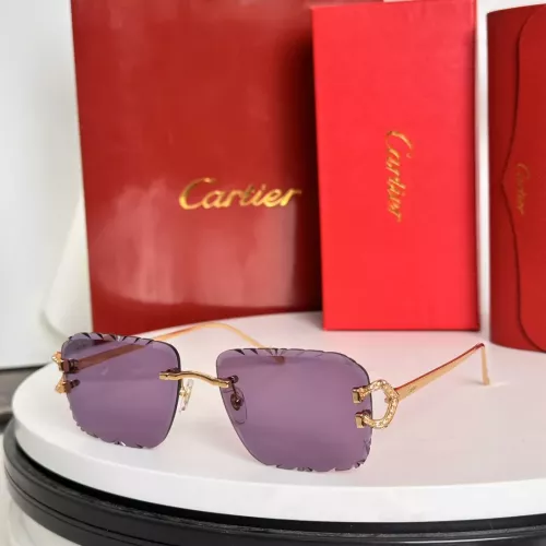 Cartier AAA Quality Sunglassess #1282069 $72.00 USD, Wholesale Replica Cartier AAA Quality Sunglassess