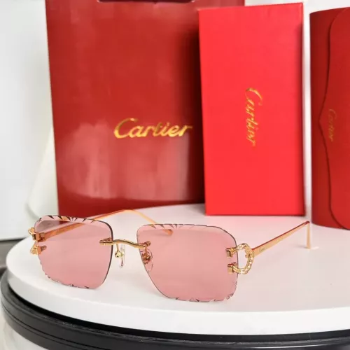 Cartier AAA Quality Sunglassess #1282070 $72.00 USD, Wholesale Replica Cartier AAA Quality Sunglassess