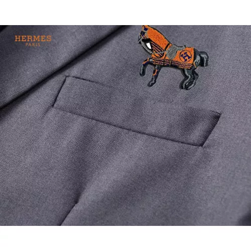 Replica Hermes Tracksuits Long Sleeved For Men #1282138 $92.00 USD for Wholesale