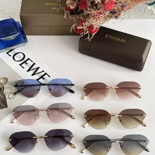 Replica Bvlgari AAA Quality Sunglasses #1282213 $60.00 USD for Wholesale