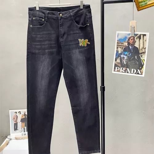 Replica Fendi Jeans For Men #1282229 $48.00 USD for Wholesale