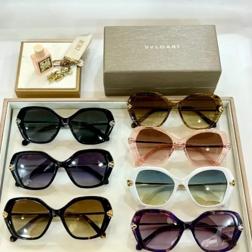 Replica Bvlgari AAA Quality Sunglasses #1282258 $60.00 USD for Wholesale