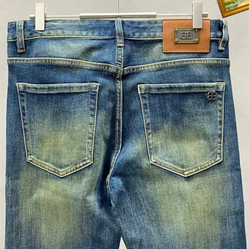 Replica Balenciaga Jeans For Men #1282273 $48.00 USD for Wholesale