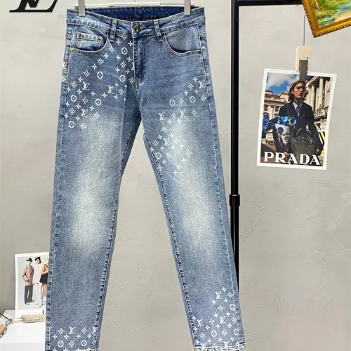 Replica Louis Vuitton LV Jeans For Men #1282276 $48.00 USD for Wholesale