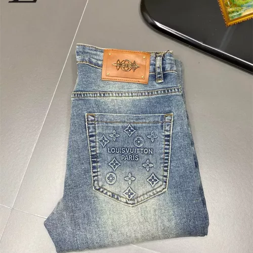 Louis Vuitton LV Jeans For Men #1282280 $48.00 USD, Wholesale Replica Louis Vuitton LV Jeans